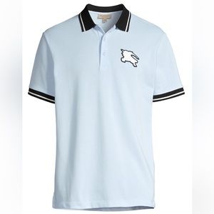 Burberry Mens Variety Polo Blue Size L